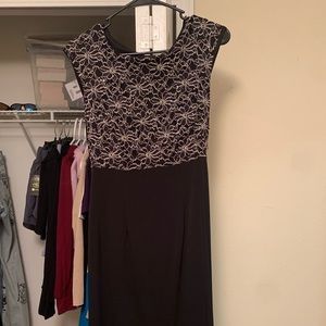 Connected Apparel Black Dress